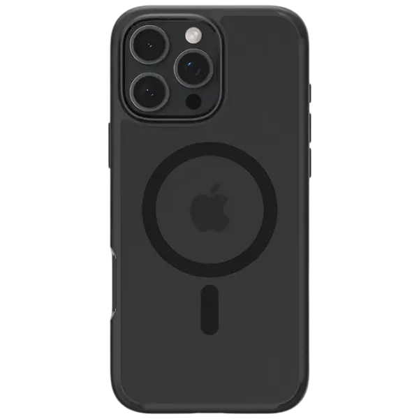 Чехол для смартфона Apple iPhone 16 Pro Spigen / MagSafe Back / ТПУ / Прозрачный Черный photo 5