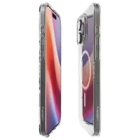 Husă pentru smartphone Apple iPhone 16 Pro Spigen / Back / TPU / White Transparent photo 5