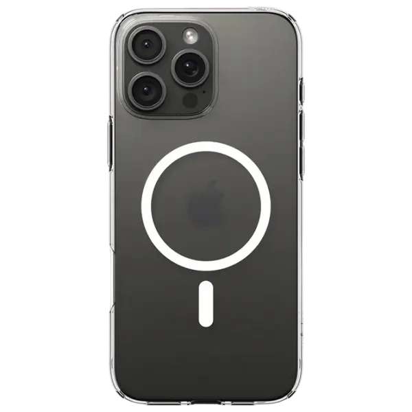 Чехол для смартфона Apple iPhone 16 Pro Spigen / Back / ТПУ / White Прозрачный photo 6
