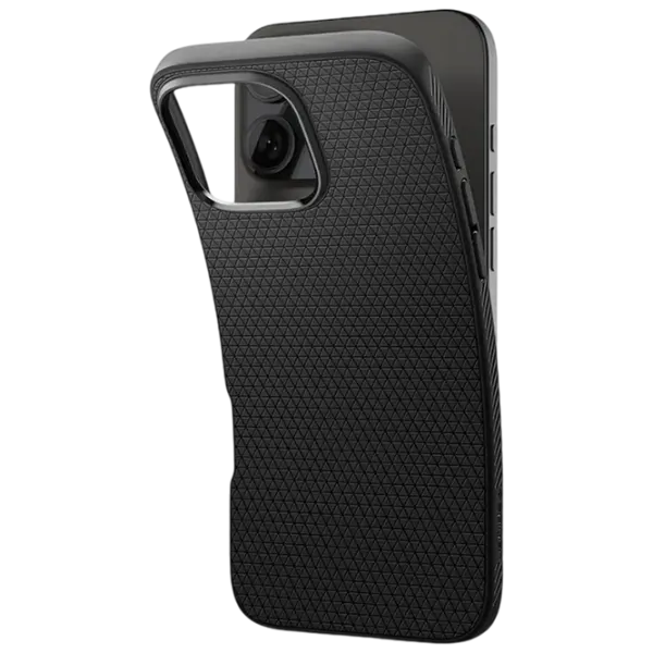 Чехол для смартфона Apple iPhone 16 Pro Spigen / Back / ТПУ / Черный Матовый черный photo 3