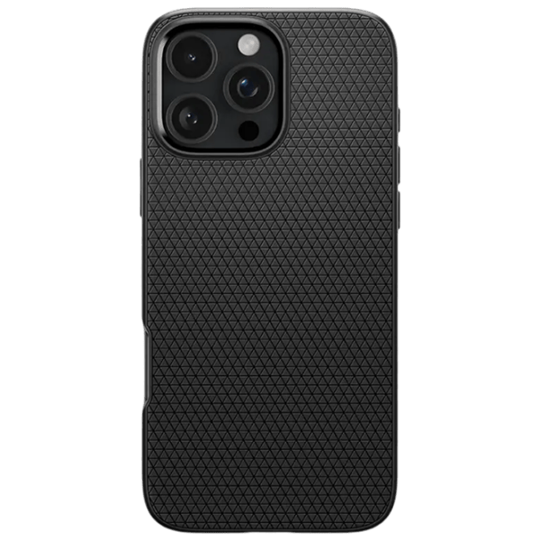 Чехол для смартфона Apple iPhone 16 Pro Spigen / Back / ТПУ / Черный Матовый черный photo 4