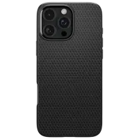 Husă pentru smartphone Apple iPhone 16 Pro Spigen / Back / TPU / Black Black Matt photo 4