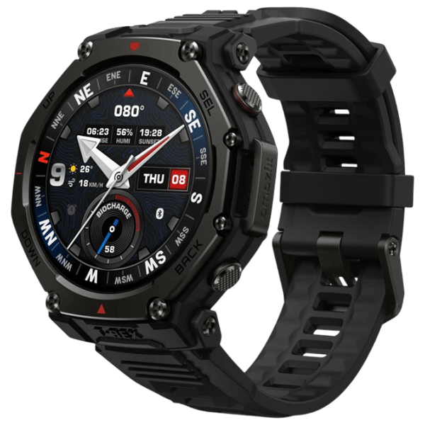 Ceas inteligent Amazfit T-Rex 3 Pro  1.5" / 44 mm / Black - Black / W2548GL5N photo 1