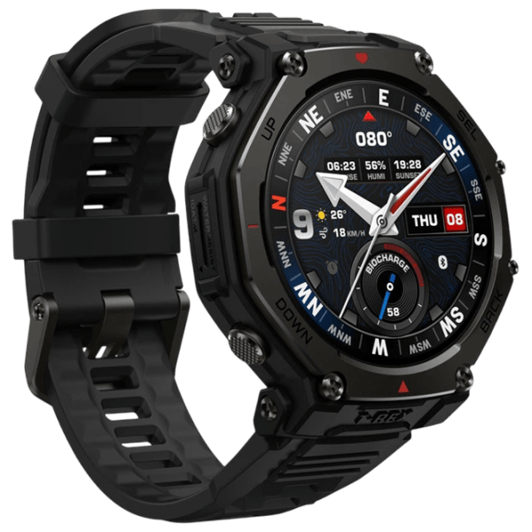 Ceas inteligent Amazfit T-Rex 3 Pro  1.5" / 44 mm / Black - Black / W2548GL5N photo 7