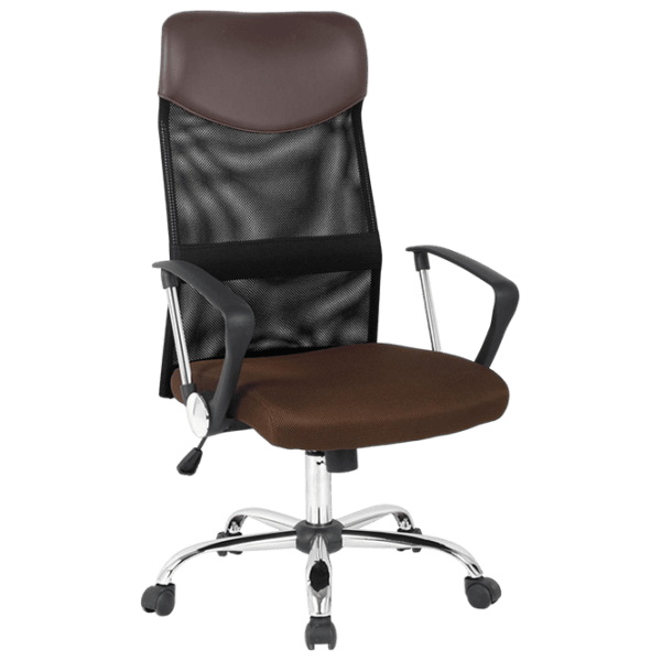 Fotoliu de birou Fabrik Home N 23 Modern Stofă/ Brown Black photo 1