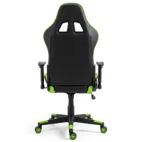 Scaun Gaming Fabrik Home Game Green Black photo 4