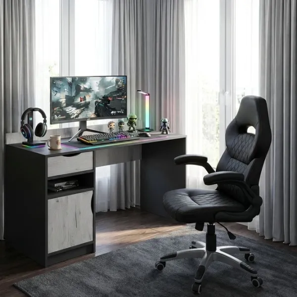 Офисное кресло Fabrik Home Karl Серый Черный photo 2