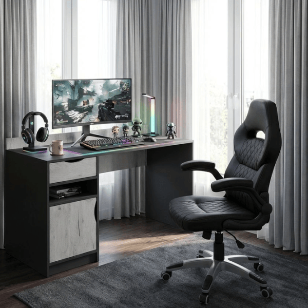 Офисное кресло Fabrik Home Karl Серый Черный photo 2