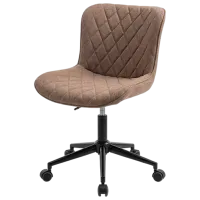 Fotoliu de birou Fabrik Home Nona Stofă/ Brown Black