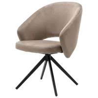 Fotoliu de birou Fabrik Home Sandra Stofă/ Brown Black