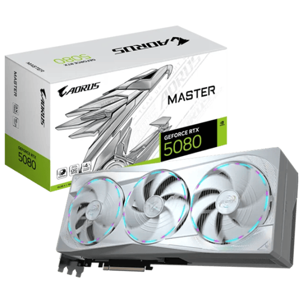 Видеокарта Gigabyte GeForce RTX 5080 Aorus Master ICE PCI Express x16 5.0 / 16 ГБ photo 7