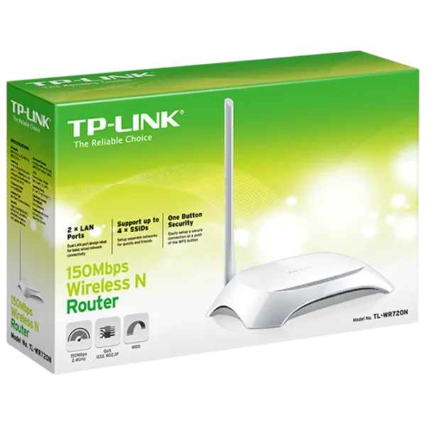 Маршрутизатор TP-Link TL-WR720N  / / Белый photo 9