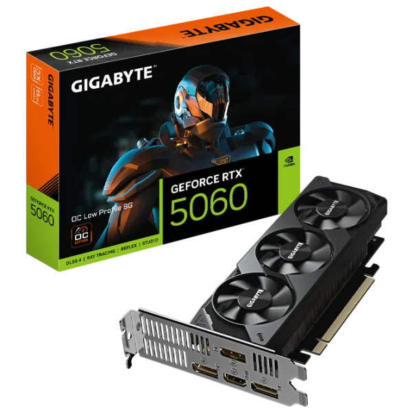 Placă video Gigabyte GeForce RTX 5060 OC Low Profile PCI Express x16 5.0 / 8 GB photo 6