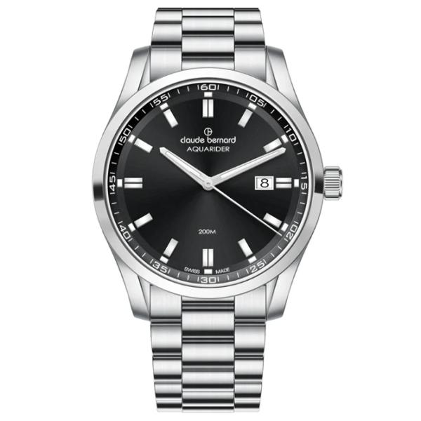 Ceas de mână pentru bărbați Claude Bernard 53028-3M-NIN Cuarț / 42 mm photo 1