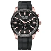 Ceas de mână pentru bărbați Claude Bernard 10262-357RNCA-NIR Cuarț / 44 mm