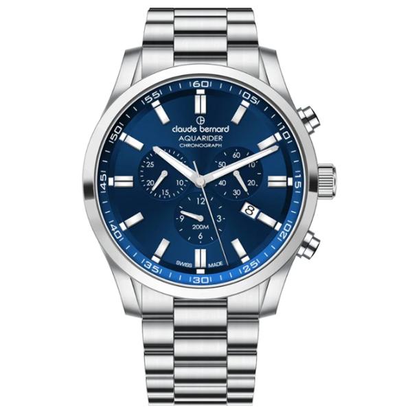 Ceas de mână pentru bărbați Claude Bernard 10262-3M-BUIN Cuarț / 44 mm photo 1