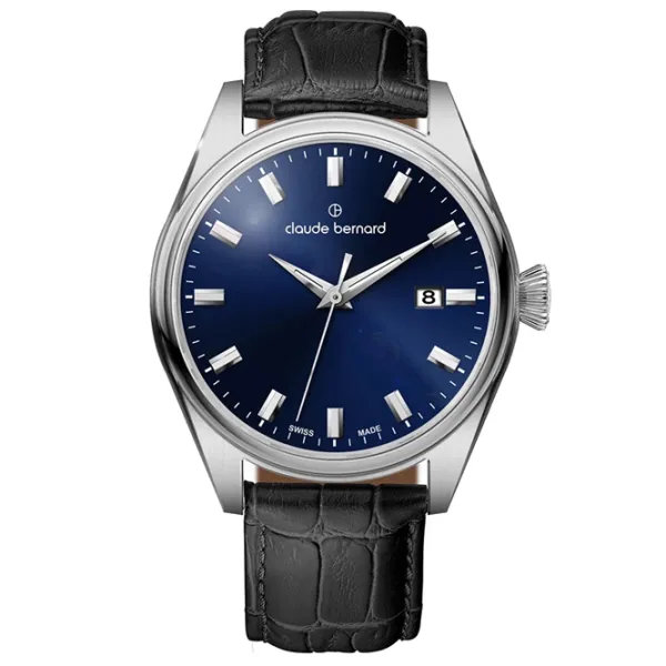 Ceas de mână pentru bărbați Claude Bernard 53030-3C-BUIN1 Cuarț / 40 mm photo 1