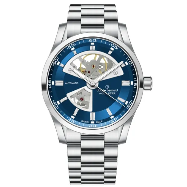 Ceas de mână pentru bărbați Claude Bernard 85030-3M-BUIN Mecanic / 42 mm photo 1