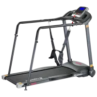 Bandă de alergat Insportline Neblin 6 km/h / 130 kg / Black photo 3
