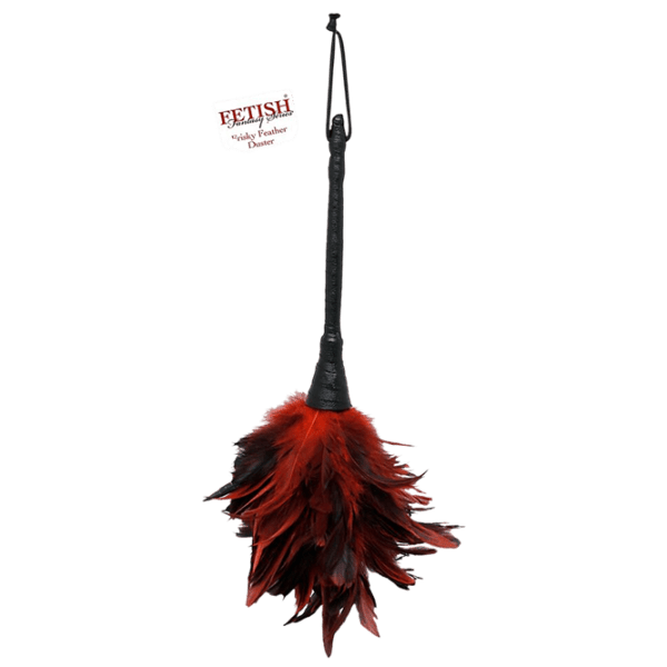 Перо для тиклинга Fetish Fantasy Frisky Feather Duster Красный photo 1