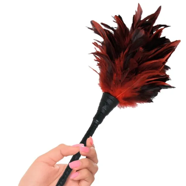 Перо для тиклинга Fetish Fantasy Frisky Feather Duster Красный photo 2
