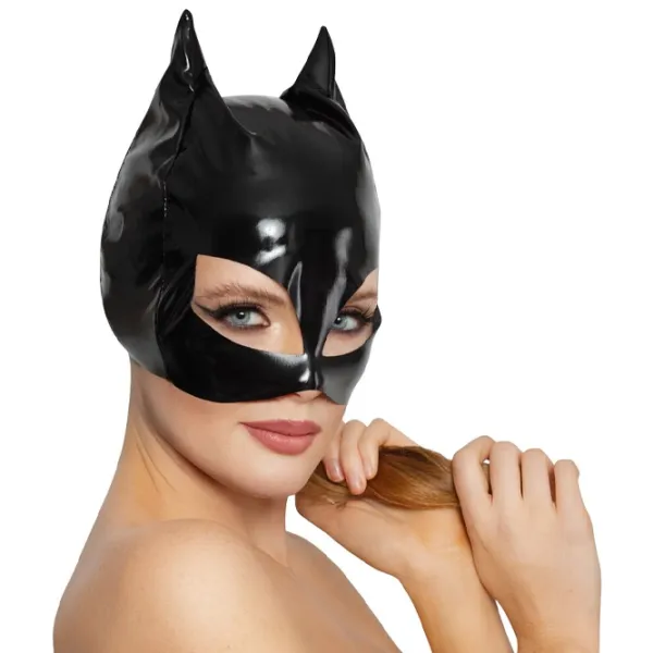 Маска Black Level Vinyl Head Mask Черный photo 2