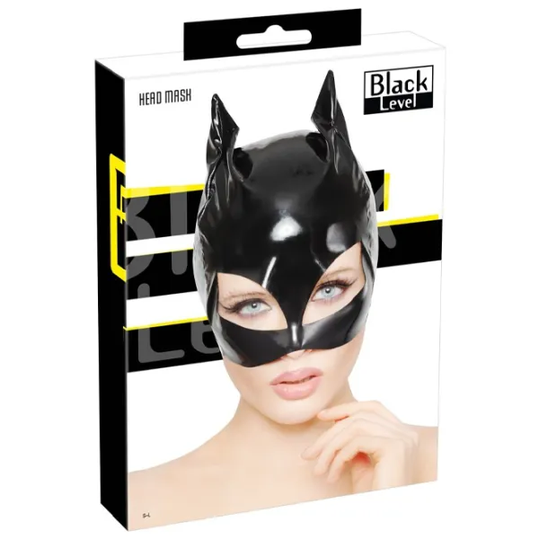 Маска Black Level Vinyl Head Mask Черный photo 4