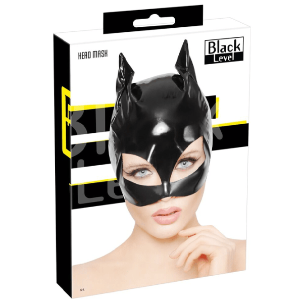 Маска Black Level Vinyl Head Mask Черный photo 4