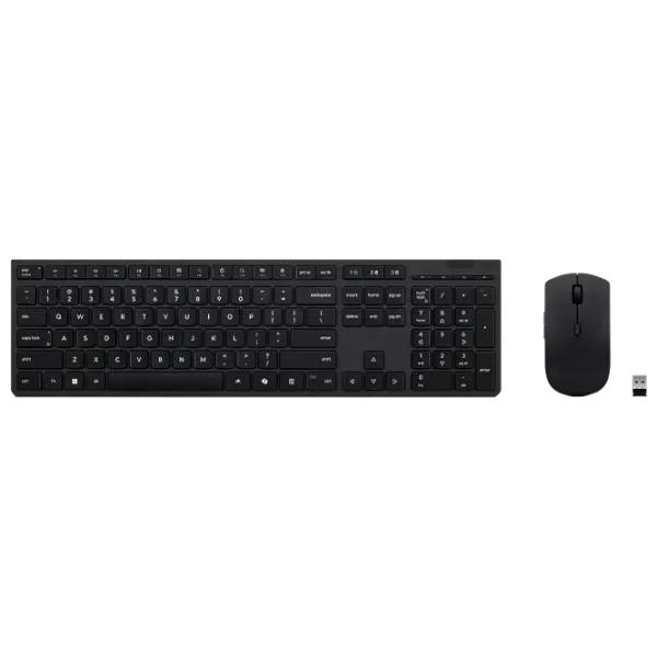 Клавиатура и Мышь Lenovo Professional Беспроводные / Черный photo 1