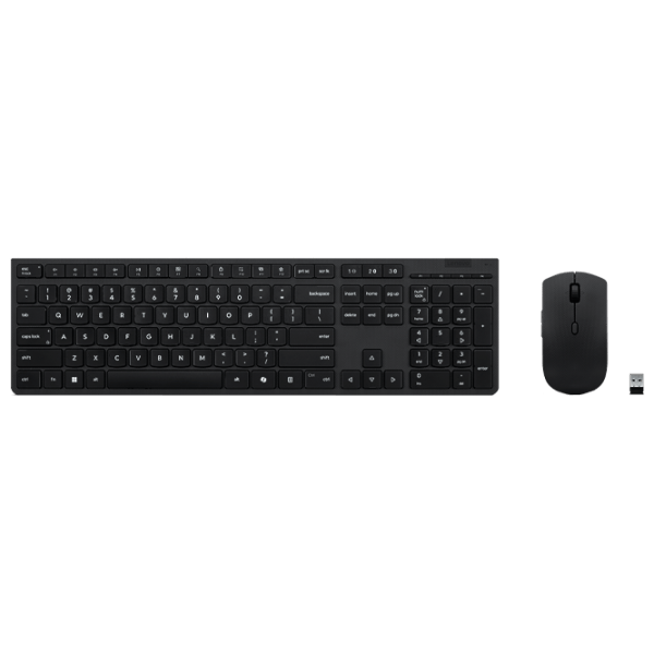 Клавиатура и Мышь Lenovo Professional Беспроводные / Черный photo 1