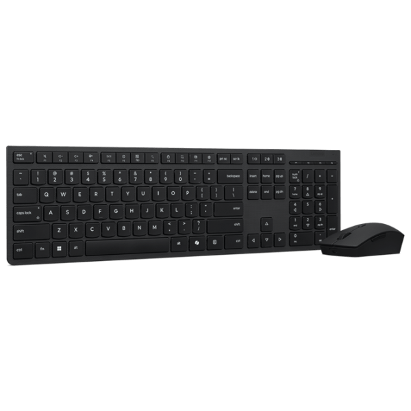 Клавиатура и Мышь Lenovo Professional Беспроводные / Черный photo 2