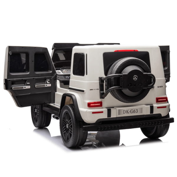 Электромобиль Mercedes-Benz G63 Dake DKG63/8 8 км/ч / 60 кг / 3+ / Белый photo 7