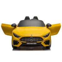 Электромобиль Mercedes-Benz SL63 Dake SL63/5 8 км/ч / 35 кг / 3+ / Желтый photo 4