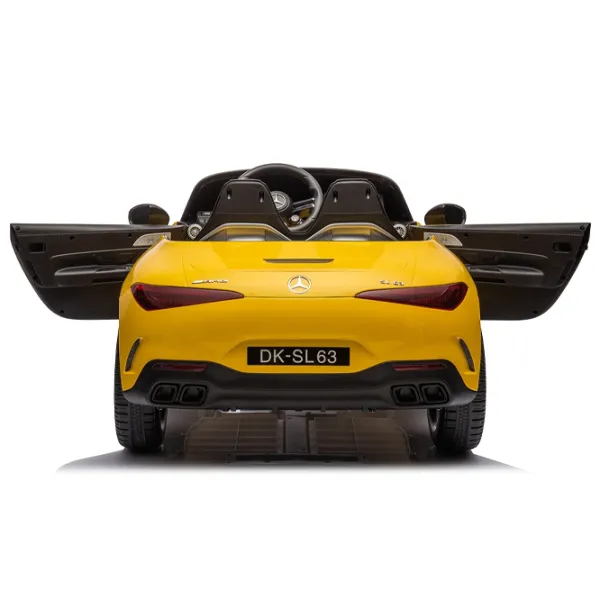 Электромобиль Mercedes-Benz SL63 Dake SL63/5 8 км/ч / 35 кг / 3+ / Желтый photo 6