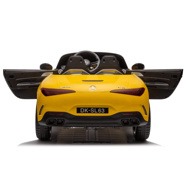 Электромобиль Mercedes-Benz SL63 Dake SL63/5 8 км/ч / 35 кг / 3+ / Желтый photo 6