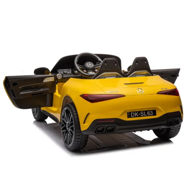 Электромобиль Mercedes-Benz SL63 Dake SL63/5 8 км/ч / 35 кг / 3+ / Желтый photo 9