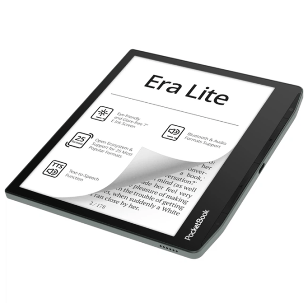Электронная книга Pocketbook 710 Era Lite 7" / E Ink Carta 1300 / 16 ГБ / Stone Green photo 3
