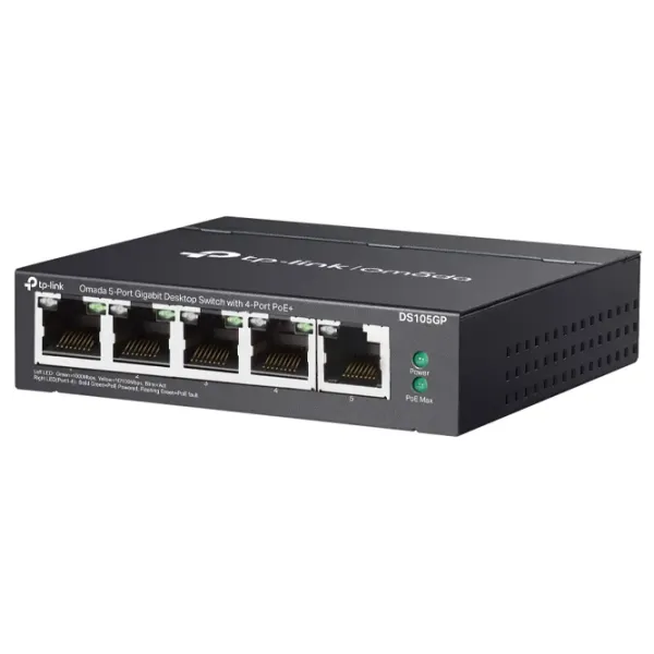 Switch TP-Link DS105GP Black photo 3