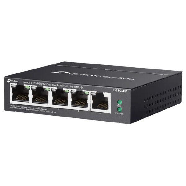 Switch TP-Link DS105GP Black photo 3