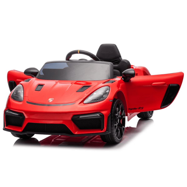 Электромобиль Porsche 718 Spyder Dake P718/1 8 км/ч / 30 кг / 3+ / Красный photo 2