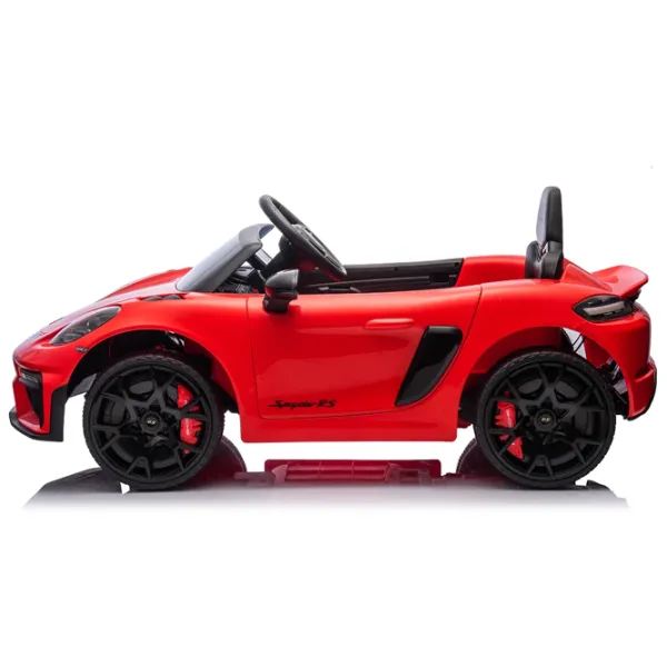 Электромобиль Porsche 718 Spyder Dake P718/1 8 км/ч / 30 кг / 3+ / Красный photo 5