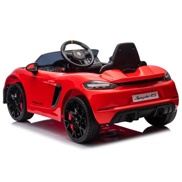 Электромобиль Porsche 718 Spyder Dake P718/1 8 км/ч / 30 кг / 3+ / Красный photo 6