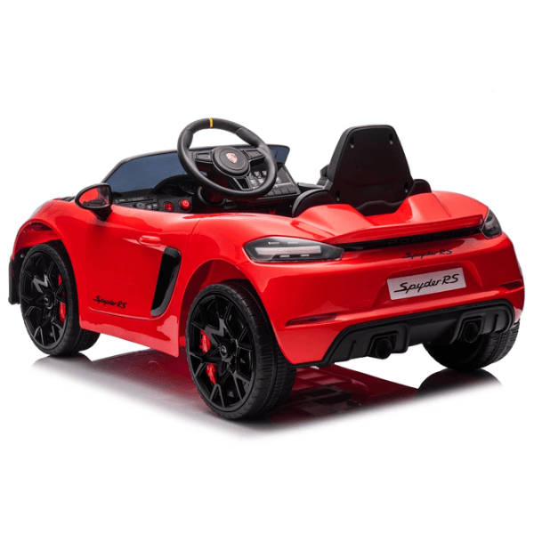 Электромобиль Porsche 718 Spyder Dake P718/1 8 км/ч / 30 кг / 3+ / Красный photo 6