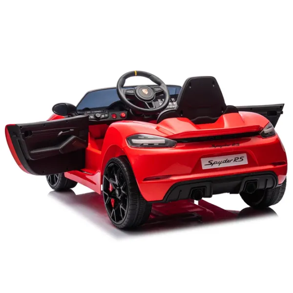 Электромобиль Porsche 718 Spyder Dake P718/1 8 км/ч / 30 кг / 3+ / Красный photo 7