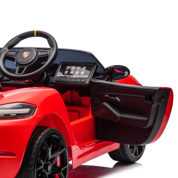 Электромобиль Porsche 718 Spyder Dake P718/1 8 км/ч / 30 кг / 3+ / Красный photo 8
