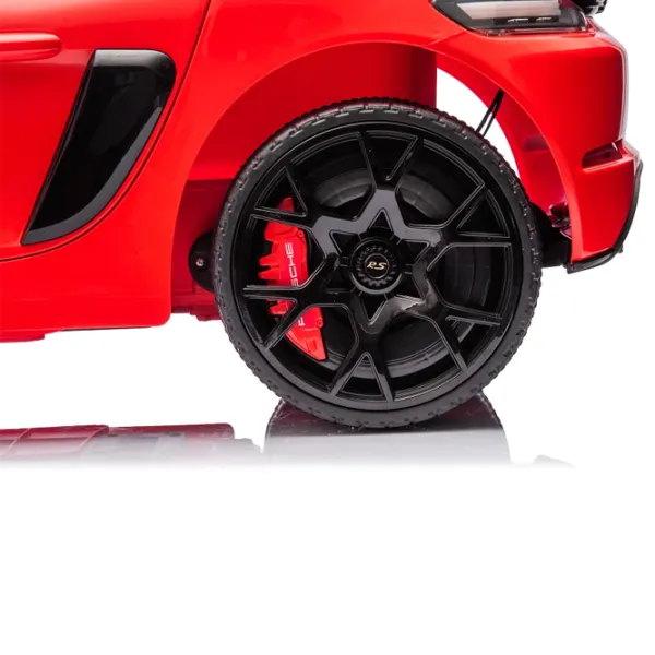 Электромобиль Porsche 718 Spyder Dake P718/1 8 км/ч / 30 кг / 3+ / Красный photo 9