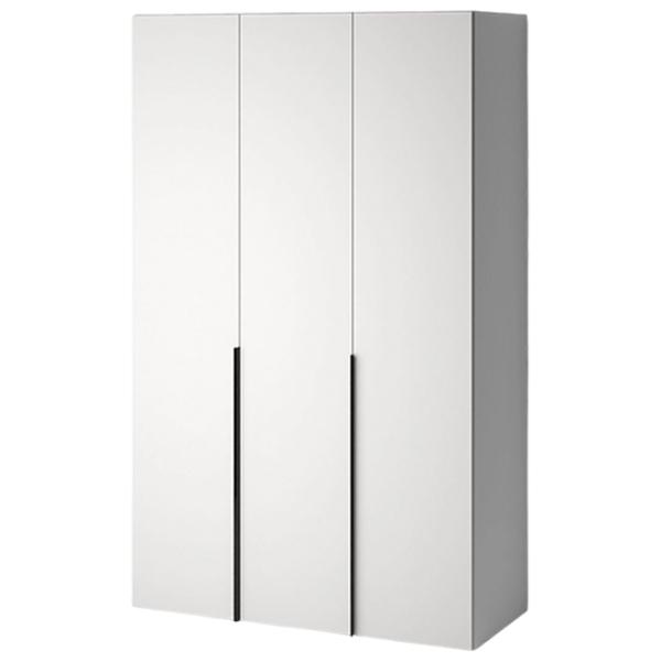 Dulap Fabrik Home Hardy 3 135 x 55 x 220 / PAL / Alb photo 1