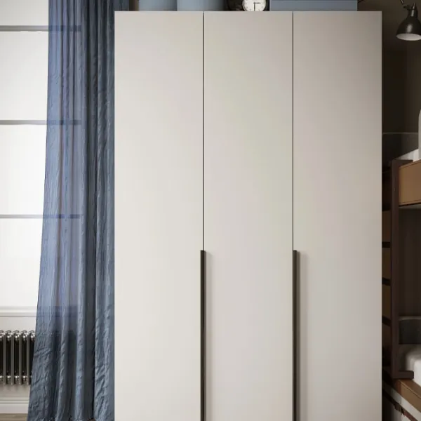 Dulap Fabrik Home Hardy 3 135 x 55 x 220 / PAL / Alb photo 6