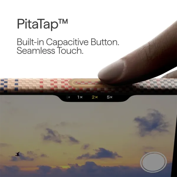 Husă pentru smartphone Apple iPhone 17  Pitaka / MagSafe Back / PC / Sunset photo 2