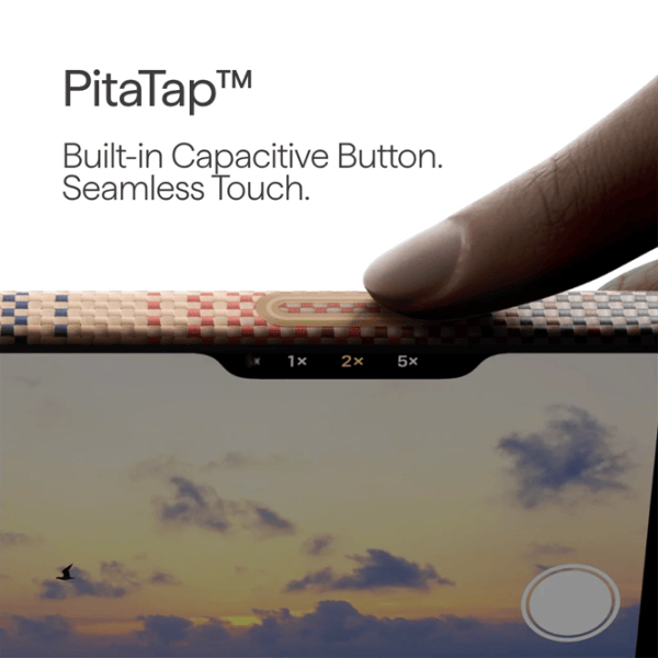 Husă pentru smartphone Apple iPhone 17  Pitaka / MagSafe Back / PC / Sunset photo 2
